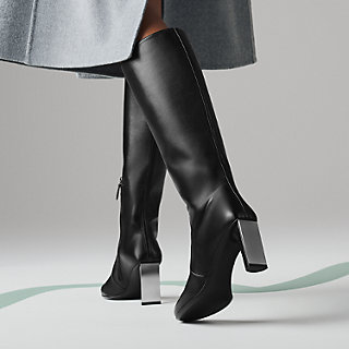 Louisa 80 boot - Black | Hermès USA